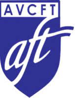 AVCFT Logo in blue and white